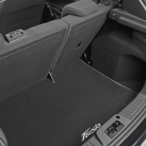 Črna podloga za prtljažnik z logotipom Fiesta